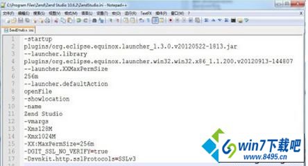 记事本类的软件来打开 win10系统启动Zend studio弹出“Failed to create the Java Virtual Machine”的图文步骤